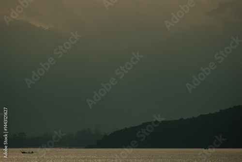 Sanrise  on Samui Thailand  with amazing nature and sky