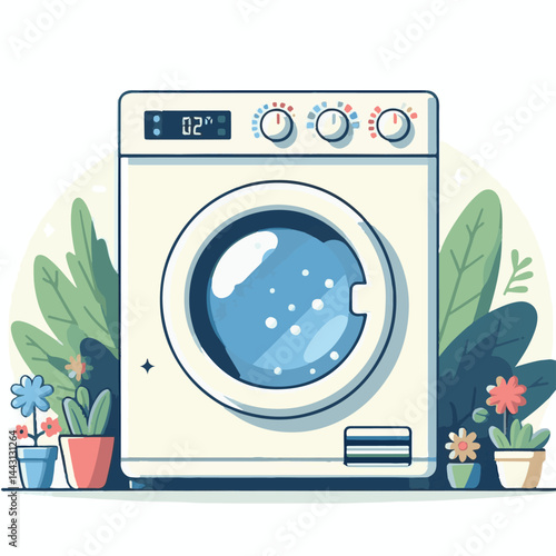 dryer, laundry, household, machine, domestic, wash, home, housework, clean, appliance, clothes, house, interior, room, equipment, washer, washing, modern, design, indoors, bathroom, routine, housekeep