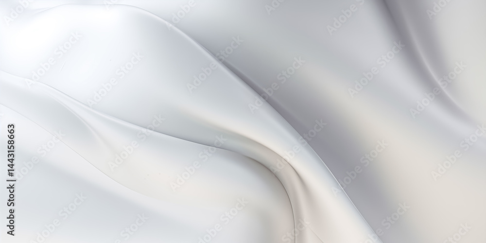 Elegant white fabric texture showcasing smooth, flowing silk with a soft sheen and gentle curves. Elegant white fabric texture showcasing smooth, flowing silk with a soft sheen and gentle curves.