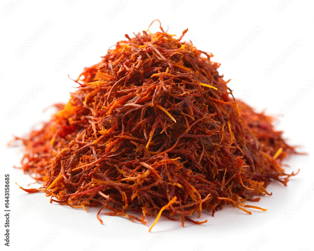 Naklejka premium A pile of red and orange spices