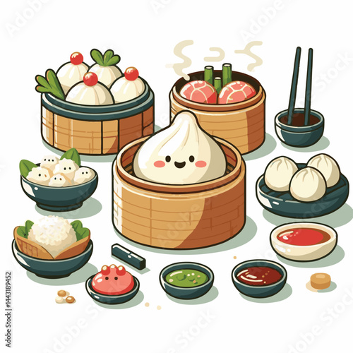 chinese, dim sum, food, asian, meal, china, dumpling, cuisine, lunch, restaurant, asia, breakfast, meat, delicious, dumplings, steamed, snack, bamboo, chinese food, steam, dim, sum, tasty, dish, gourm