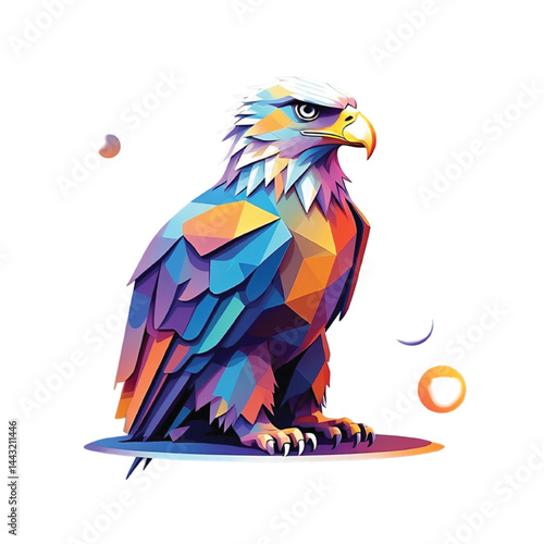 Eagle design geometric