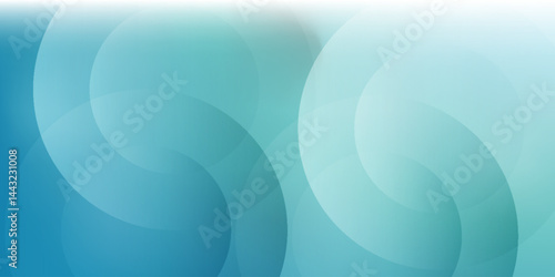 Cool abstract blue background featuring overlapping transparent circles and a smooth gradient for a calm, modern design aesthetic.