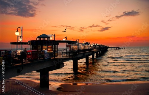 Seebrücke in Misdroy/Miedzyzdroje Polen