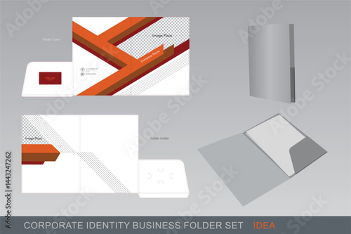 Corporate Identity Business Folder-Concept 