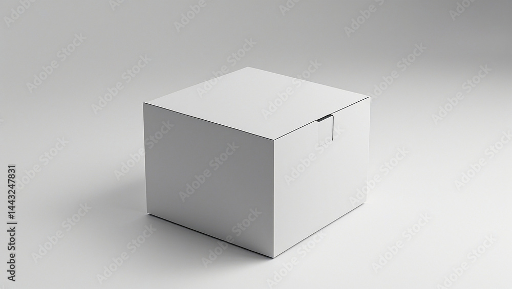 Blank Canvas Box: A clean, modern box provides ample space for your project, offering a minimalist design and versatility.