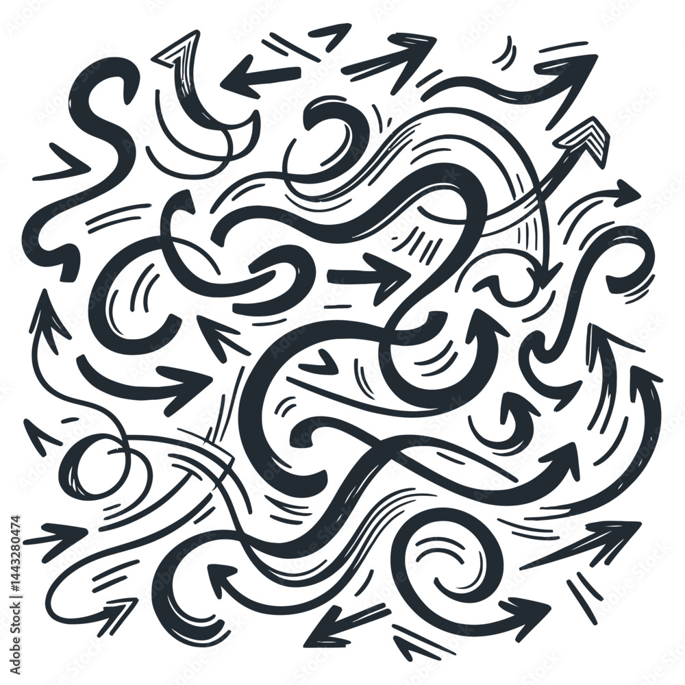 Obraz premium tribal tattoo design