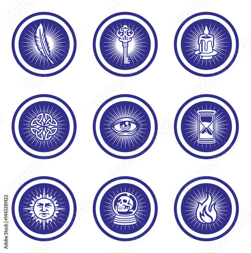 Celtic Icons Vector Art