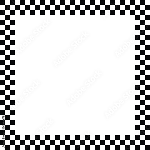 High-Quality Checkerboard Vector Borders and Backgrounds, block border, frame design, border design with vector file