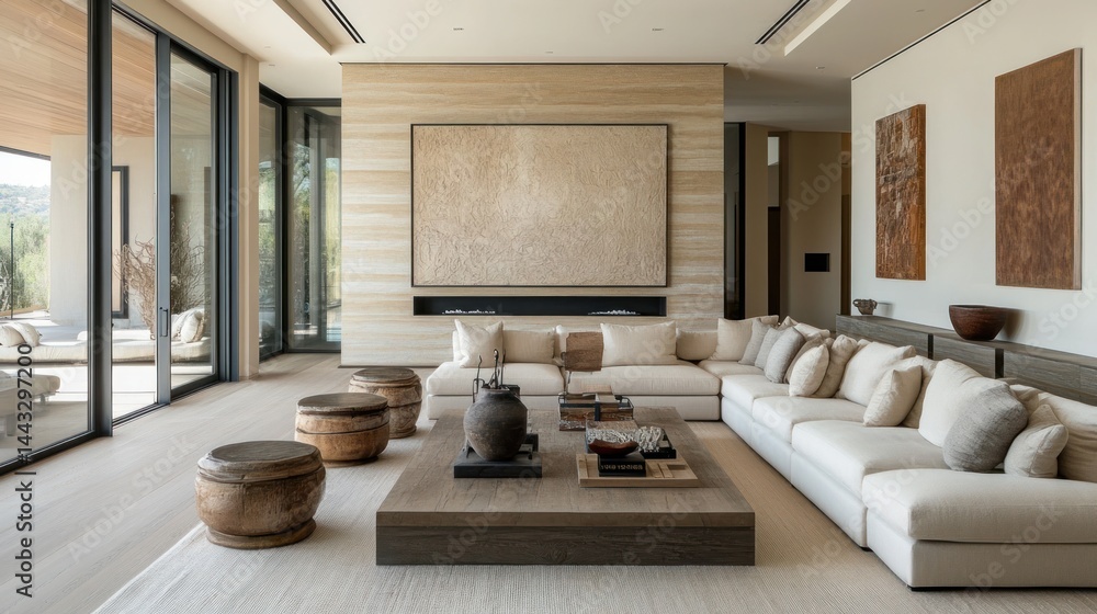 Serene Minimalist Living Room Interior Design Serene Minimalist Living Room Interior Design