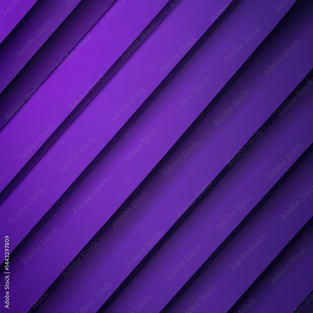 Obraz premium Abstract purple diagonal stripes background with smooth gradients and shadow effects for modern design and artistic presentations and creative projects and digital media