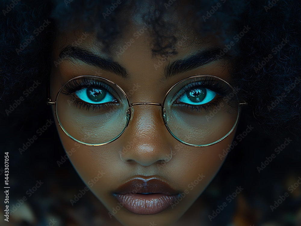 Close-up portrait of a young woman (2)