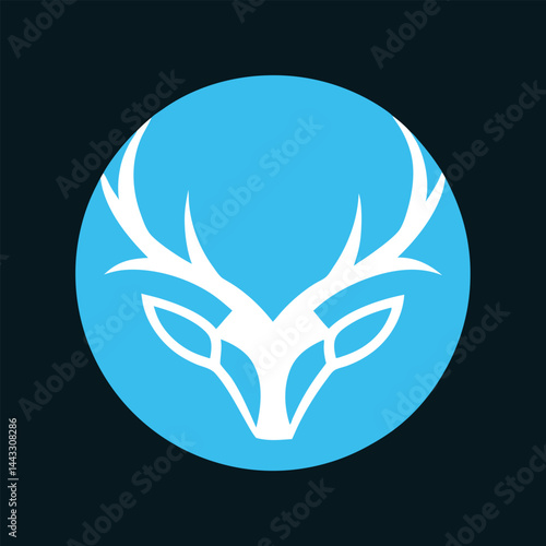 Free Download clean and simple deer head logo inmodern vector 5.eps - GFXLoad