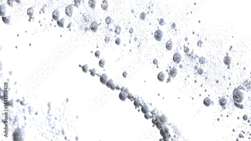 Abstract background of silv...