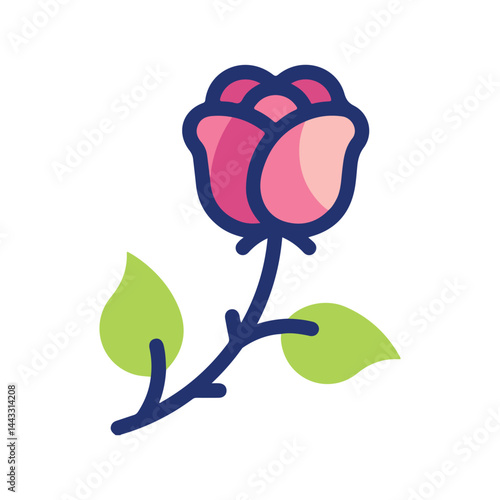 
Set of three vector black silhouettes of rose flowers isolated on a white background.
