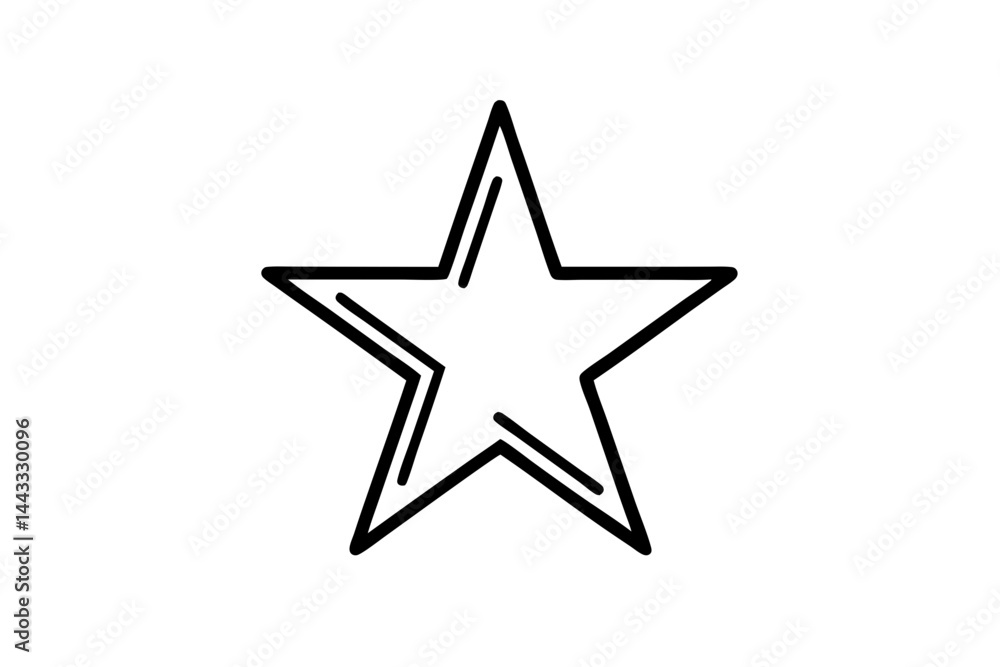 Star Icon – Minimalist Line Art Vector for Favorite and Rating Themes
Star Icon – Minimalist Line Art Vector for Favorite and Rating Themes
