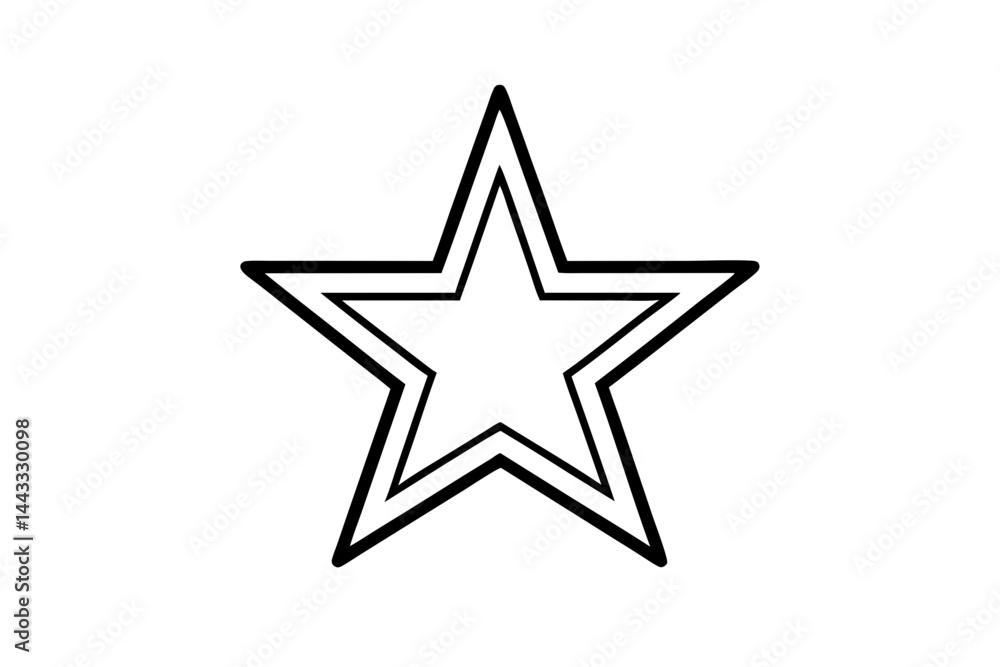 Star Icon – Minimalist Line Art Vector for Favorite and Rating Themes
Star Icon – Minimalist Line Art Vector for Favorite and Rating Themes