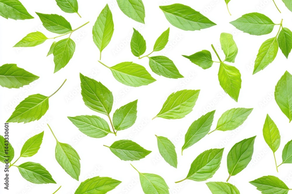 Fresh green leaves pattern (1) Fresh green leaves pattern (1)