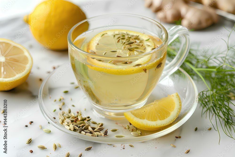 Fennel Lemon Detox Tea Fennel Lemon Detox Tea