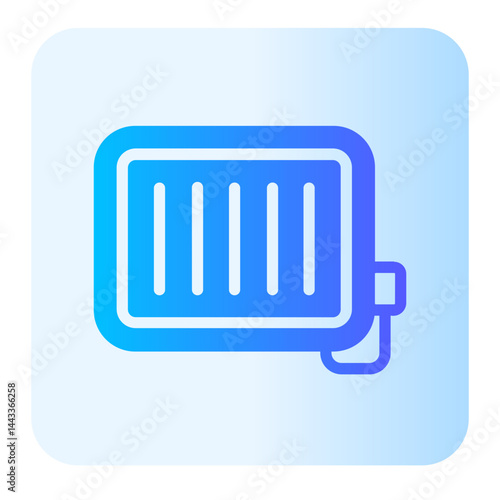 Central Heating gradient icon