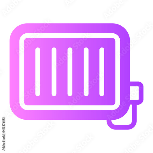 Central Heating gradient icon