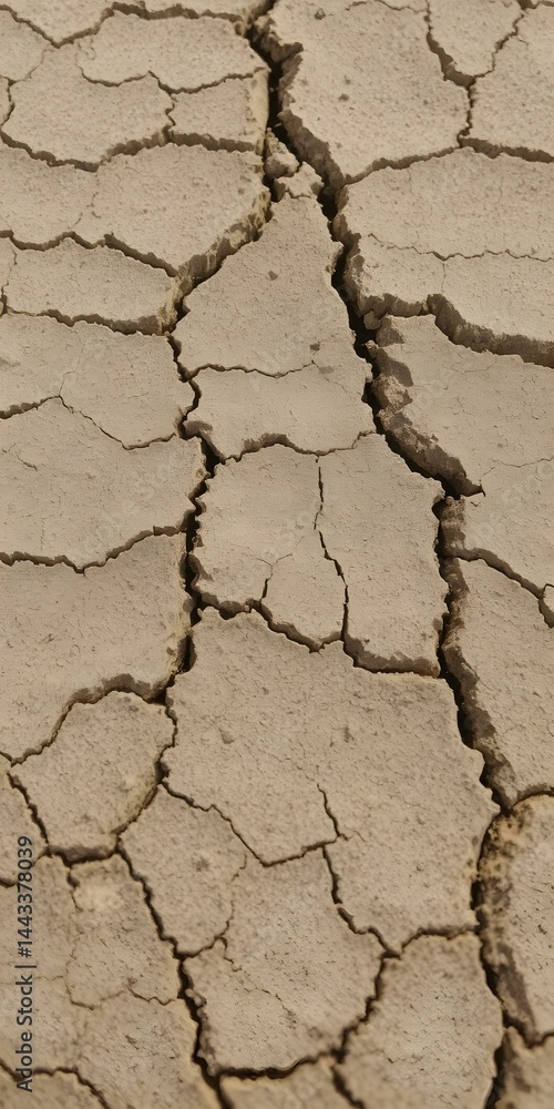 Dried Earth: Witness the stark texture of cracked earth, a striking visual representing drought and environmental change. A close-up shot reveals intricate patterns, evoking feelings of aridity. Dried Earth: Witness the stark texture of cracked earth, a striking visual representing drought and environmental change. A close-up shot reveals intricate patterns, evoking feelings of aridity.