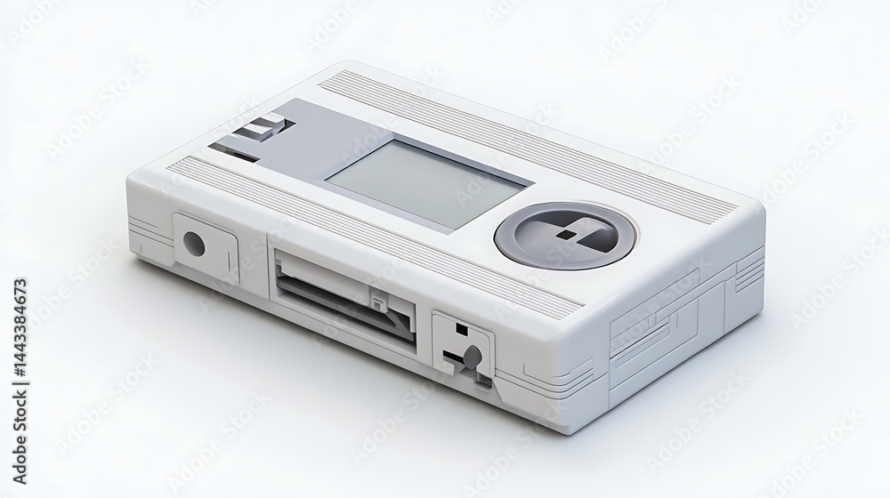 Obraz premium Modern rectangular digital device