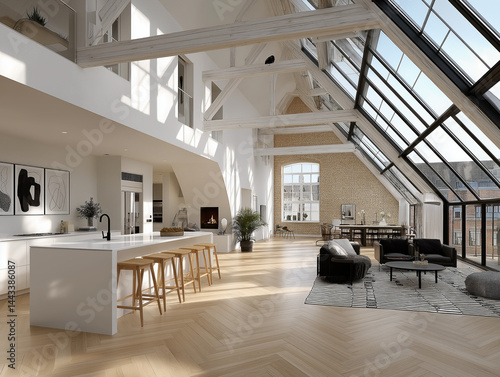 A light and airy Scandinavi...