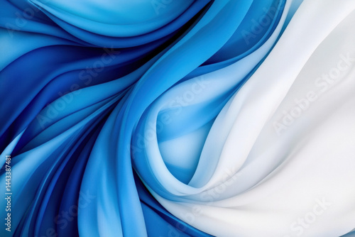 Blue Electricity Background