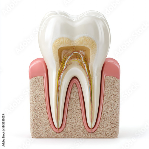 Dental Tooth Isolated