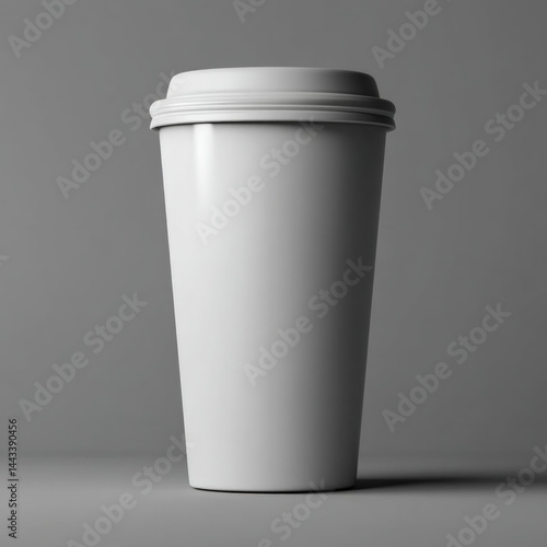 Latte Cup Isolated