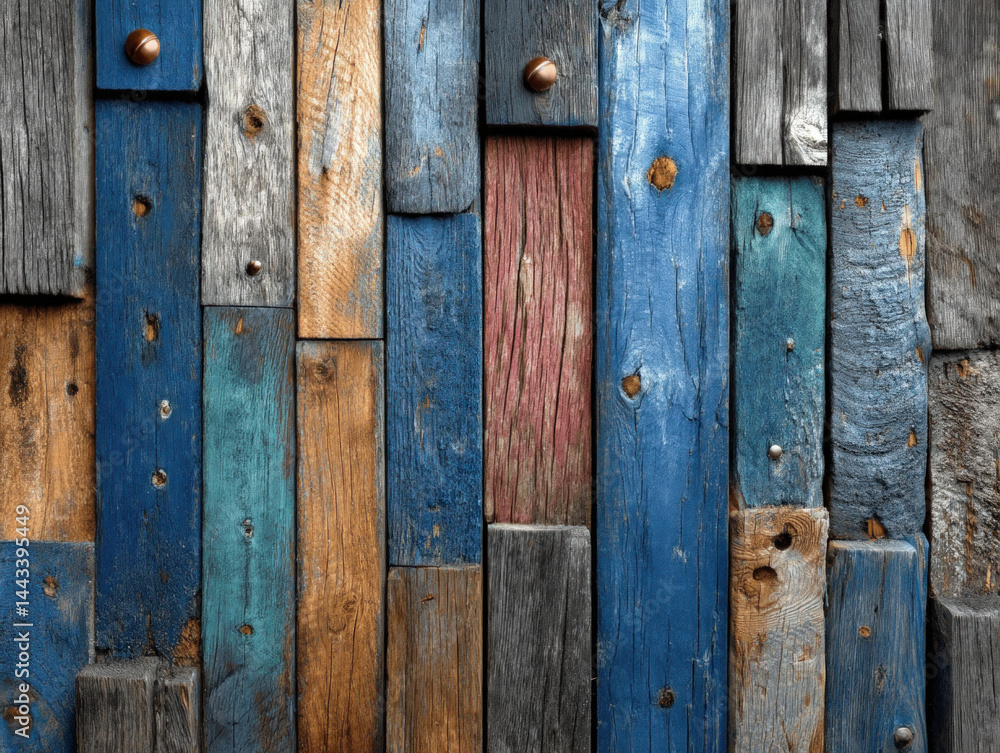 Wood Background Blue Wood Background Blue