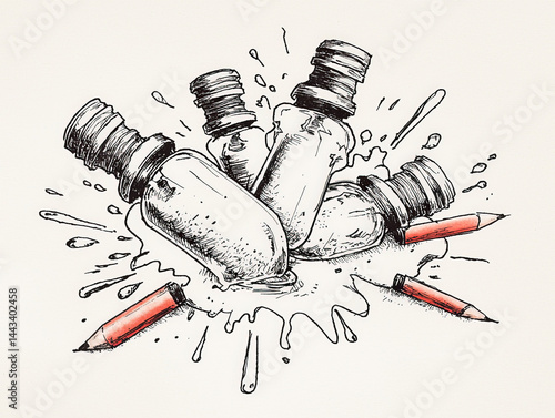 Idea sketch: An artistic re...