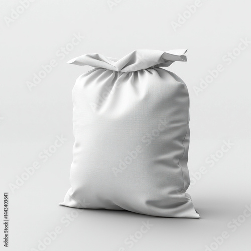 white sack isolated