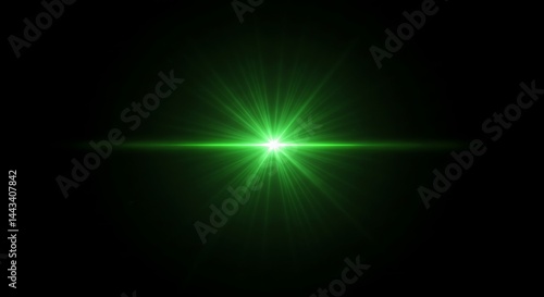 Wallpaper Mural green Lens Flare light over Black Background. Easy to add overlay or screen filter over Photos texture
 Torontodigital.ca