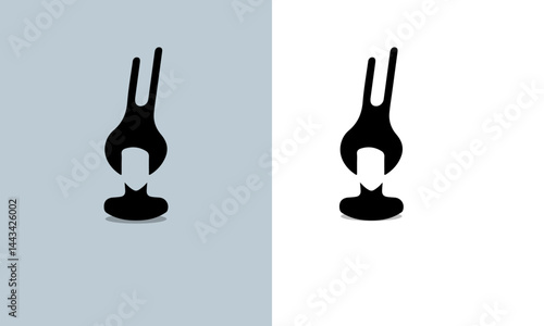 repair abstract vector logo