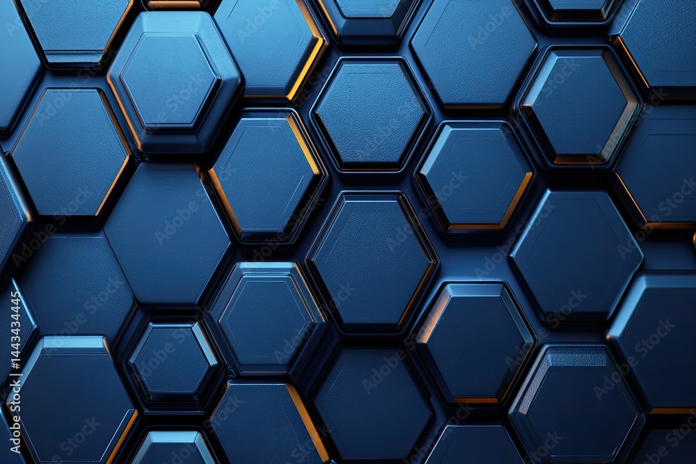 Abstract Hexagonal Pattern Abstract Hexagonal Pattern