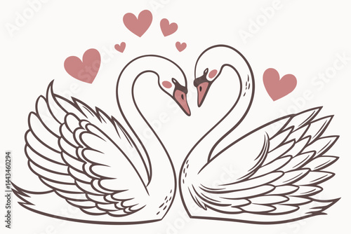 vector illustration of a bird