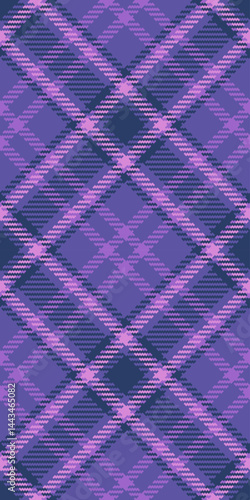 Merry christmas fabric seamless tartan, faded background vector check. Easter texture plaid textile pattern in indigo and blue colors.