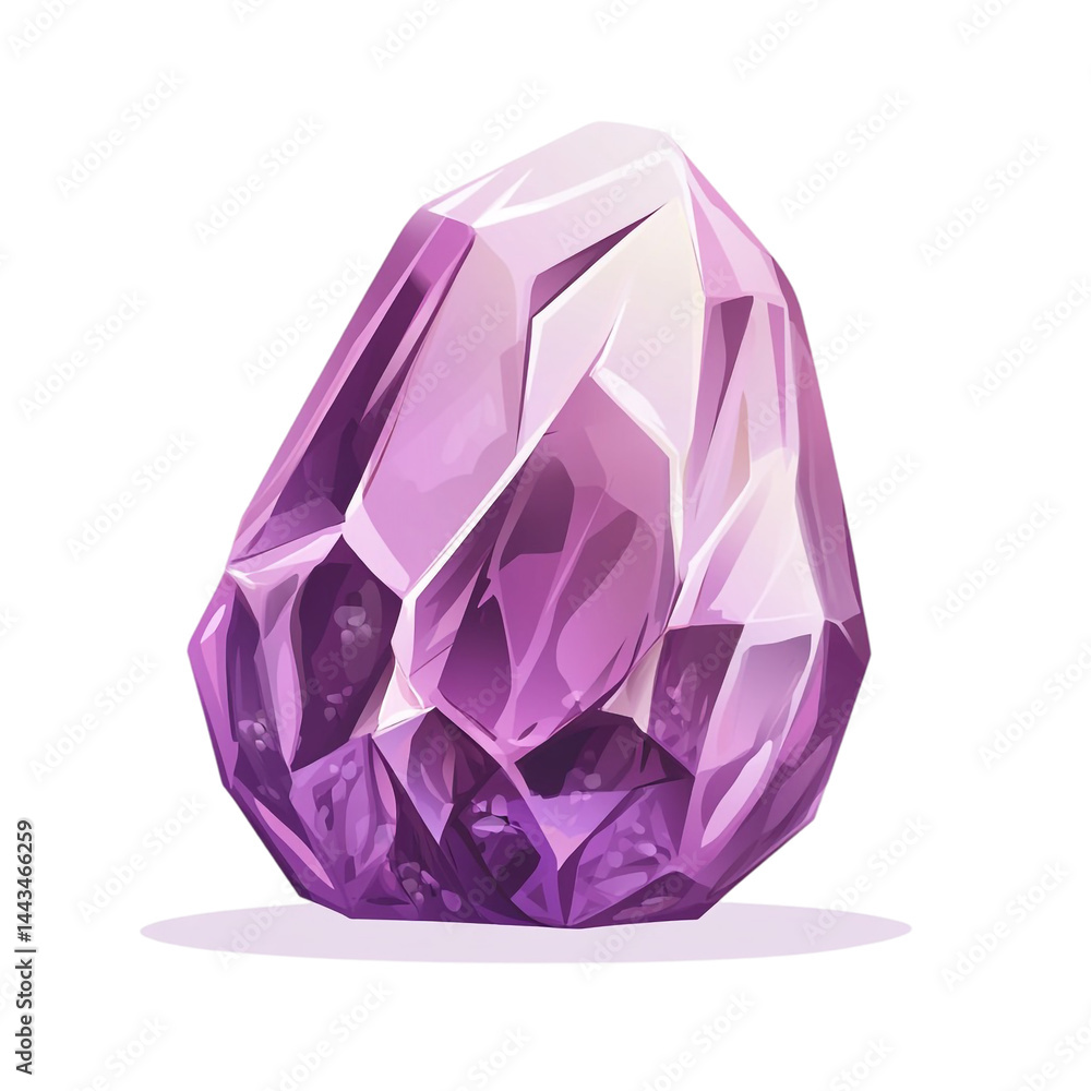 Amethyst Crystal Gemstone Purple Mineral Rock Amethyst Crystal Gemstone Purple Mineral Rock