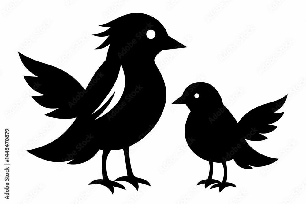 Obraz premium set of birds