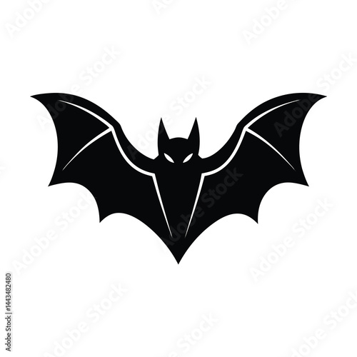 von flederm usen vector icon detailed bat profile 8