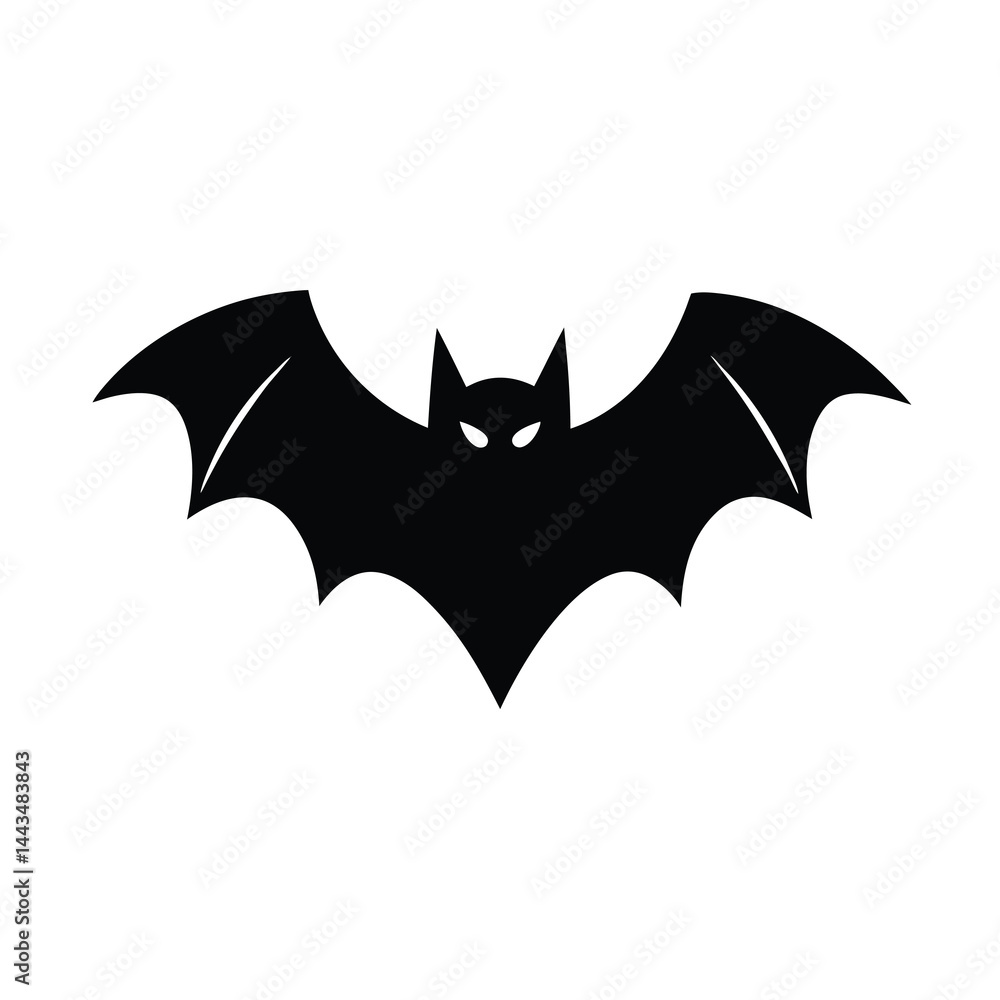 Naklejka premium von flederm usen vector icon simple and clean design 11