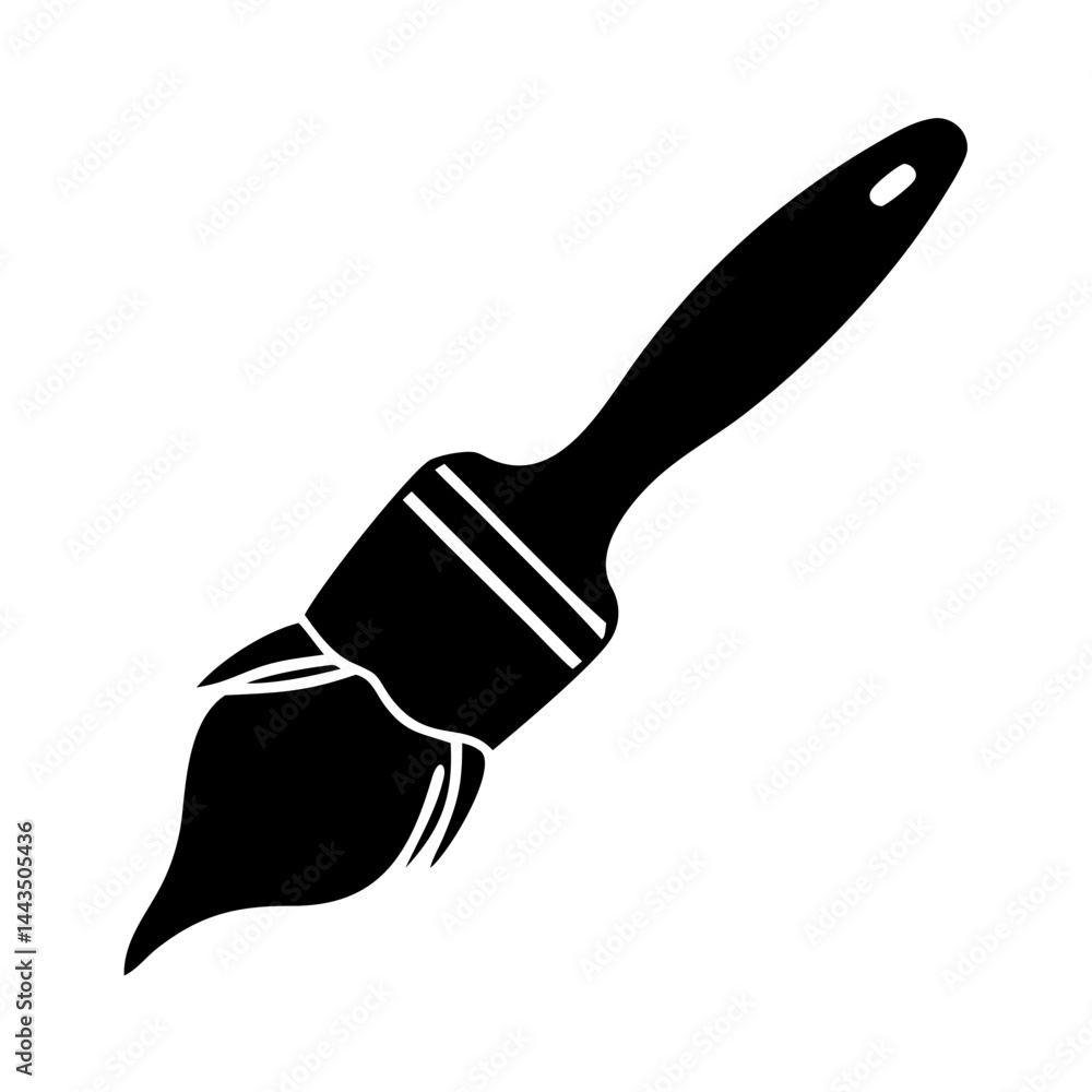 Fototapeta premium paint brush vector illustration