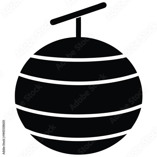 Balance Ball Icon for Exercises