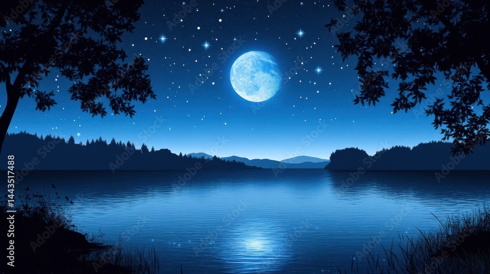 Fototapeta premium night sky background