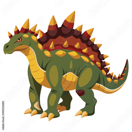 Ankylosaurus Vector 