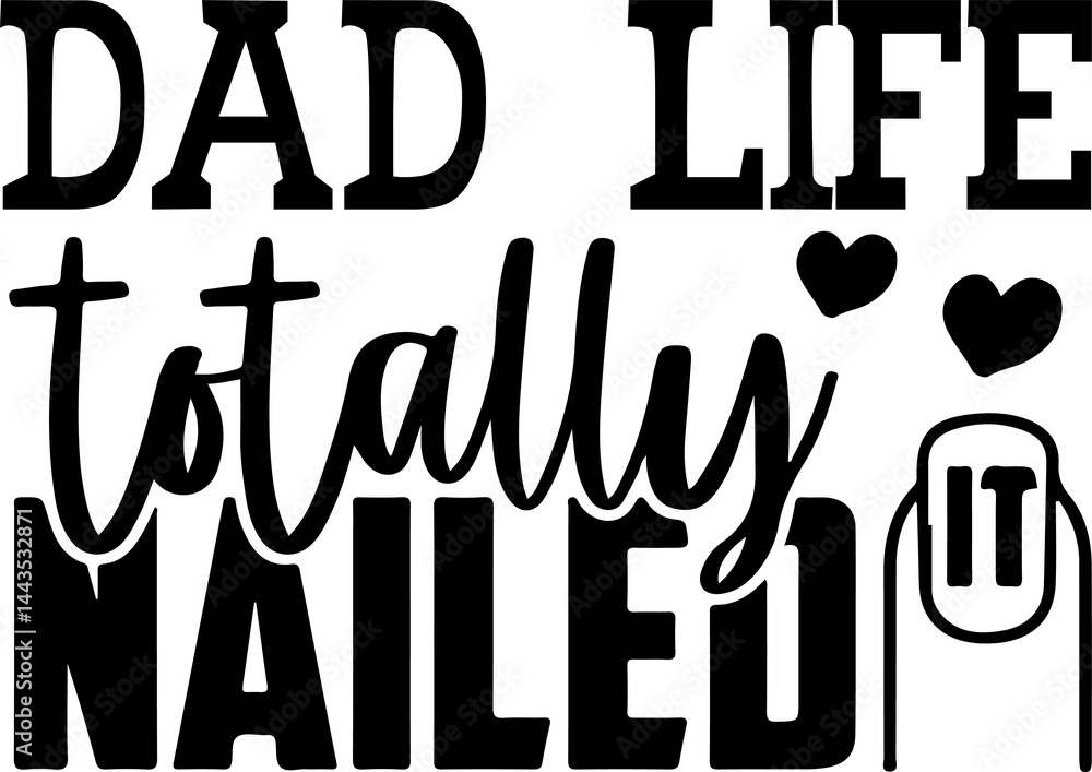 Obraz premium happy father's day 