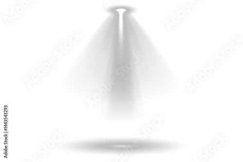 Collection of stage lighting spotlight, scene, stage lighting large collection, projector light effects. Light sources, concert lighting, spotlights. Vector spotlight for studio. Vector illustration