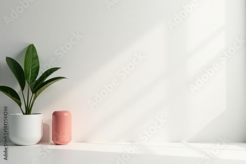 Soft white backdrop, perfect for product display, context, plain